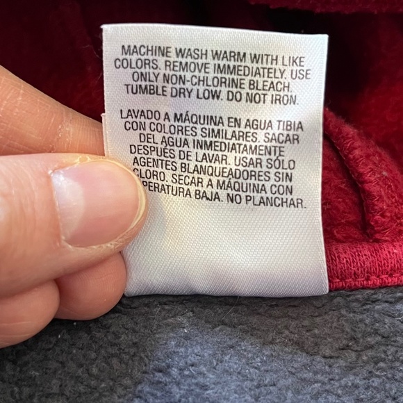 Adidas Baby Red and Gray Track Suit, Size 6 Months - Picture 9 of 10